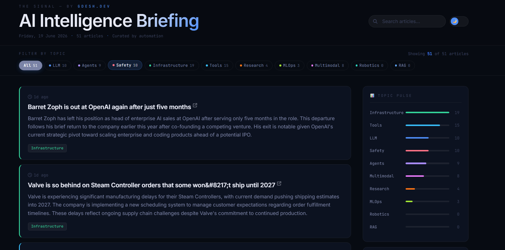 The Signal - AI Newsletter